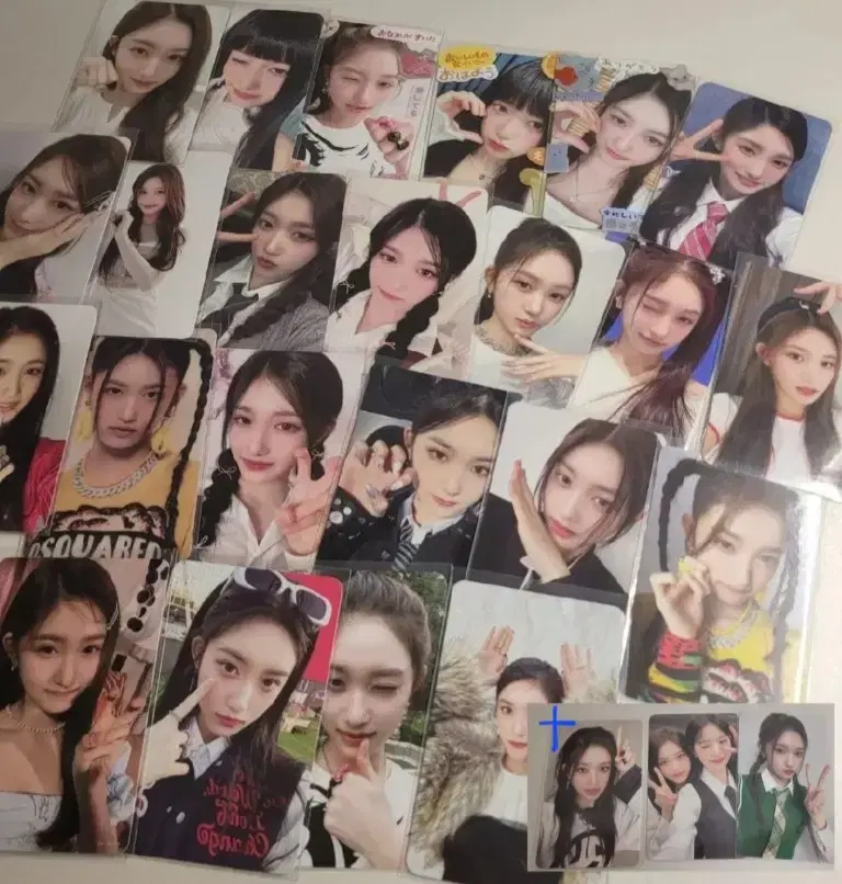 아이브 이서 포카 일괄 스위치 마뮤테