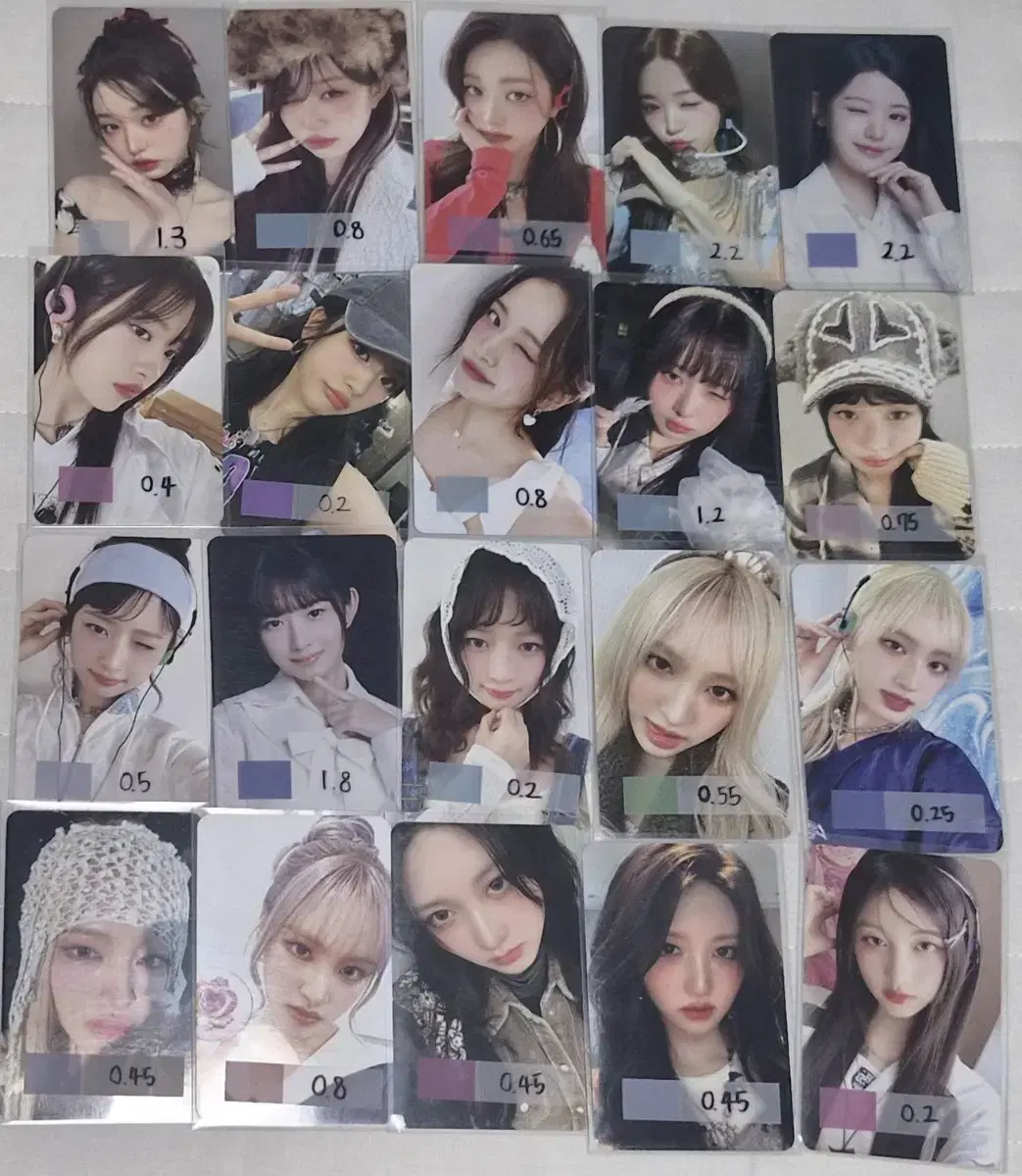 아이브 원영 유진 레이 리즈 가을 포카