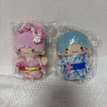 산리오 키키라라 벚꽃 기모노 마스코트