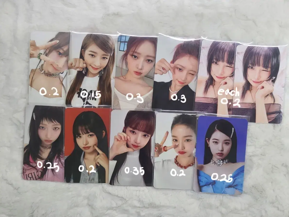 아이브 포토카드 판매