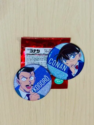 극장판 명탐정 코난: 한쪽 눈의 잔상 코난 플라자 메탈릭 캔뱃지