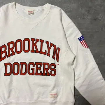 MAJESTIC BROOKLYN DODGERS 맨투맨