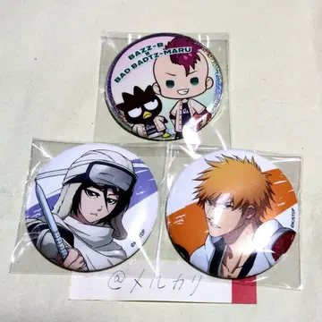 BLEACH "THE LOCUS OF BRAVE" 캔뱃지 쿠로사키 이치고