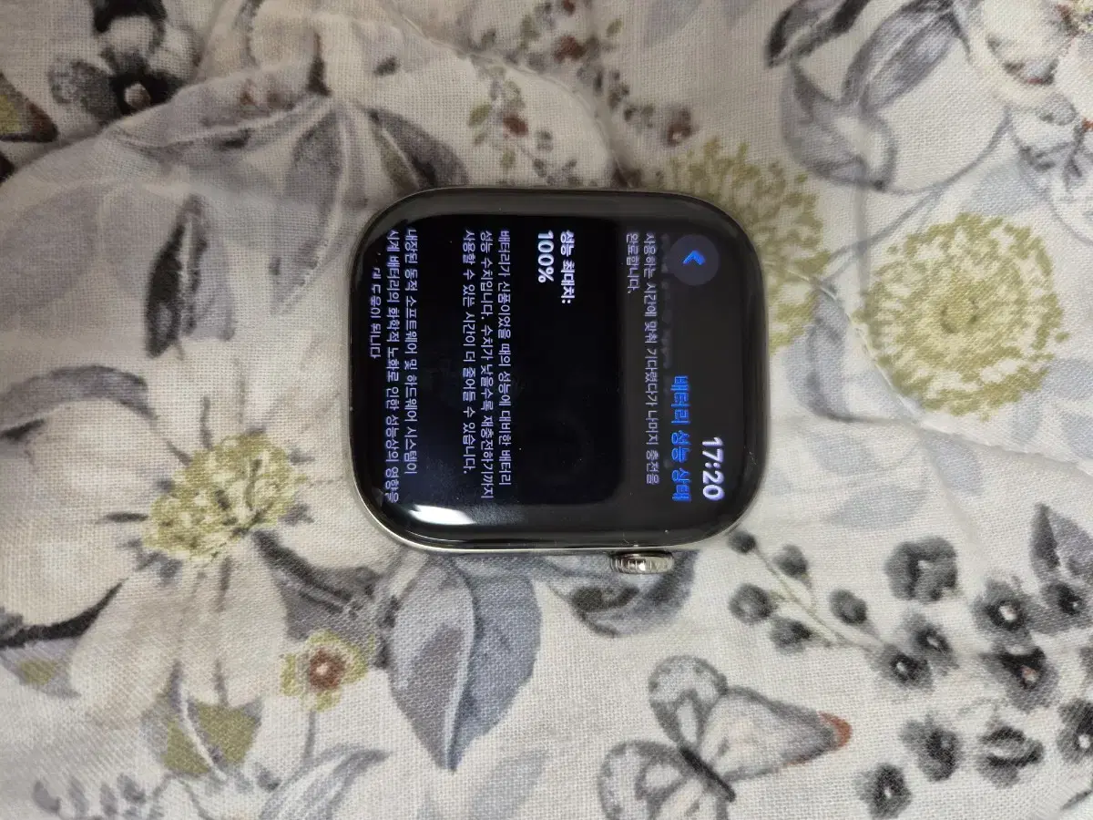애플워치10 티타늄내츄럴 46mm 새상품급