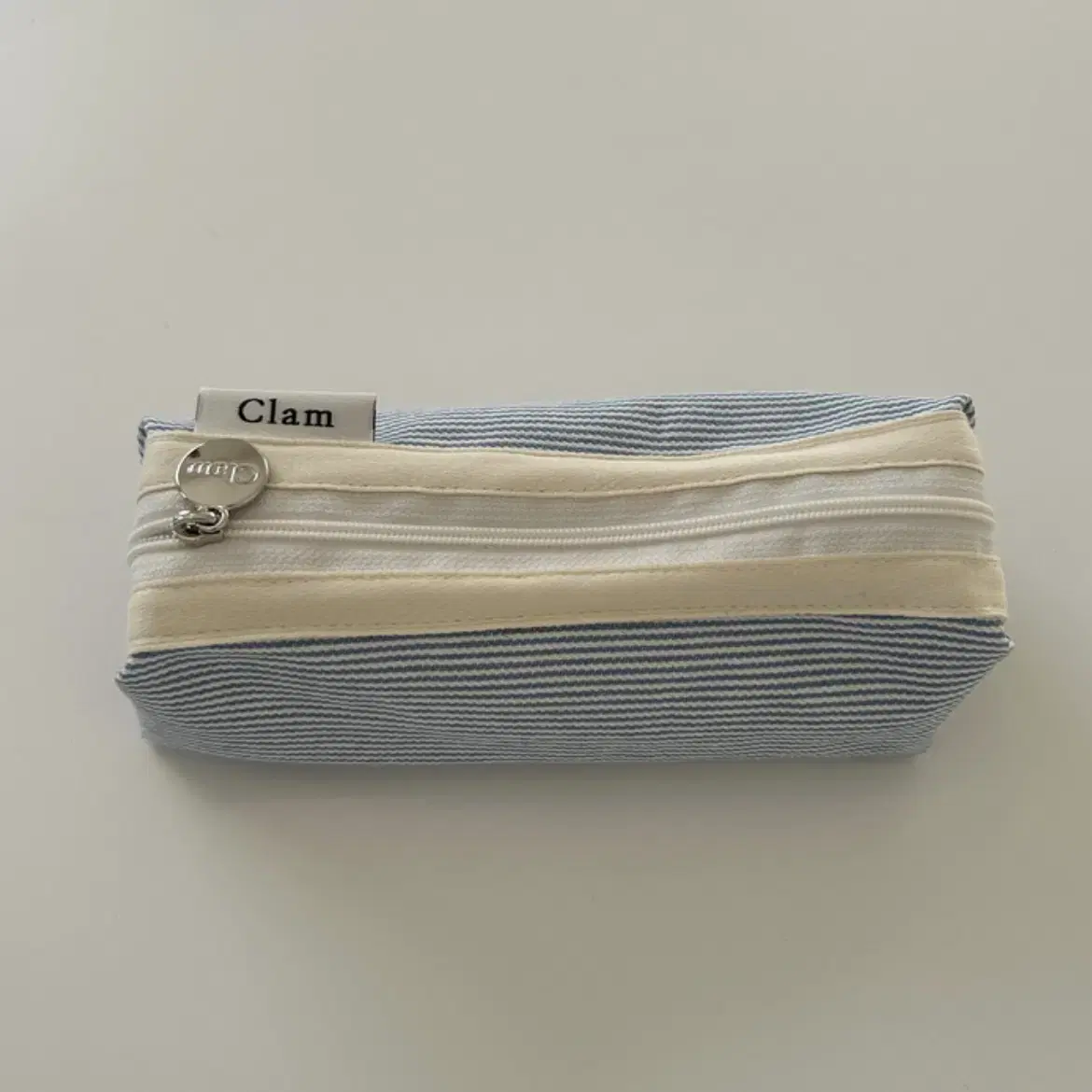 클램 스트라이프 필통 Clam Little stripe