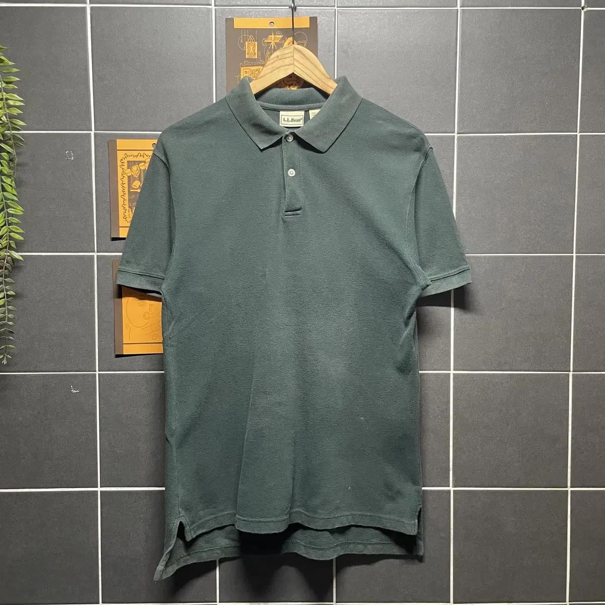 LL BEAN 엘엘빈 반팔 카라티셔츠