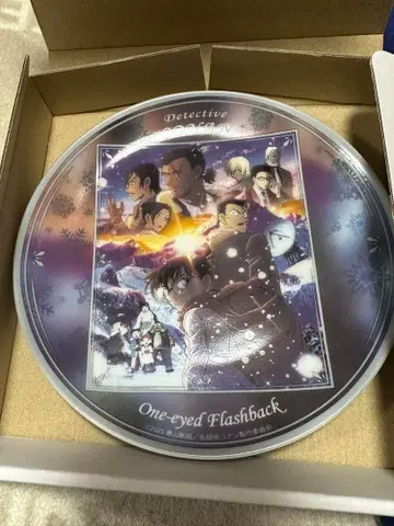 명탐정 코난 TOHO 예매 혜택 단안 잔상 메인 비주얼 플레이트