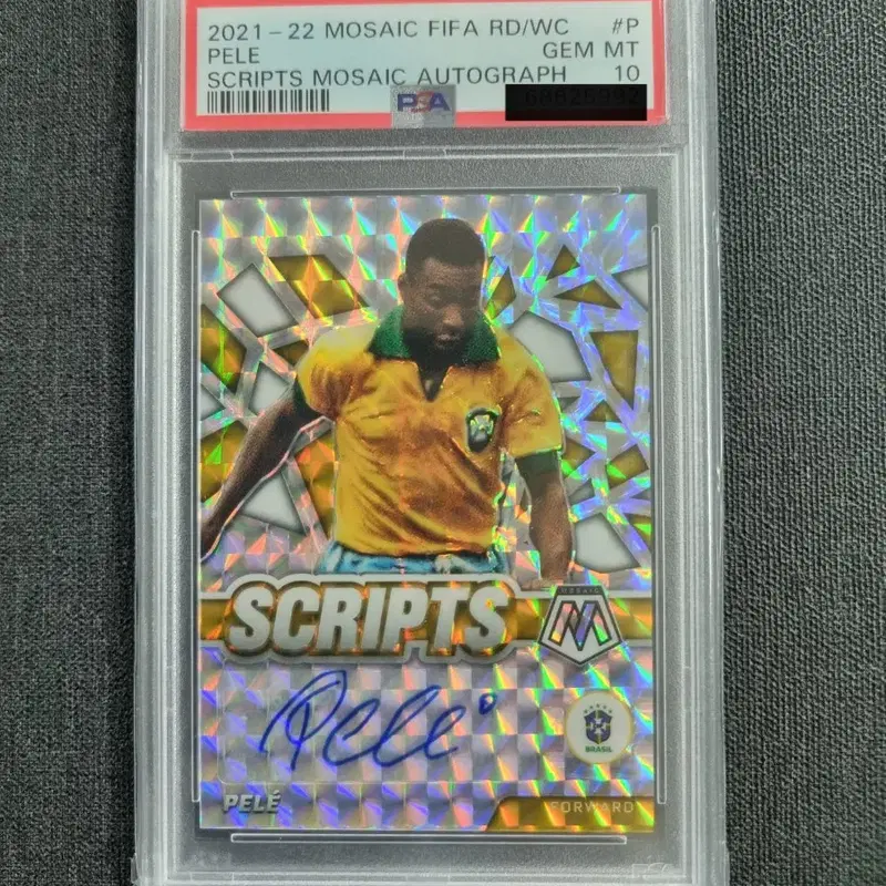 펠레 오토 psa 10 카드