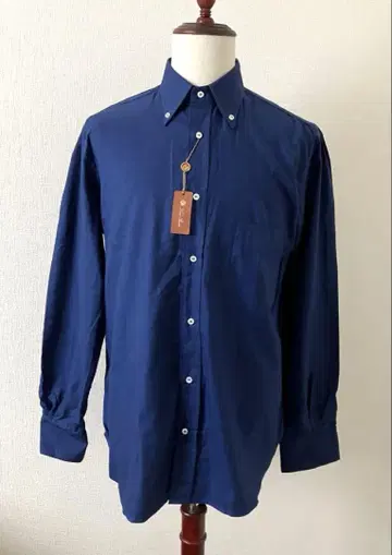 Loro Piana 로로 피아나 캐시미어 혼방 긴팔 셔츠 L