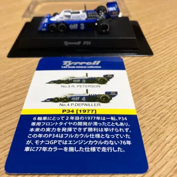 교쇼 1/64 미니카 Tyrrell P34 티렐
