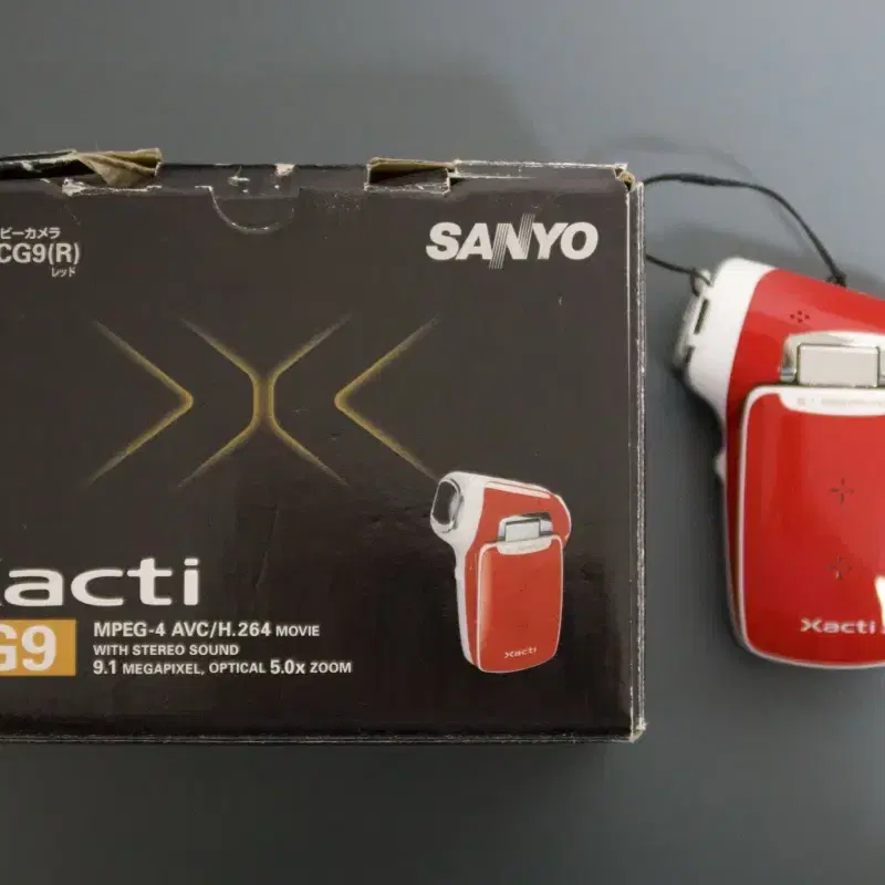 SANYO　Xacti　DMX-CG9 Sanyo Xacti VPC-CG9 Flash Memory Camcorder (Silver) VPC-CG9 B&H
