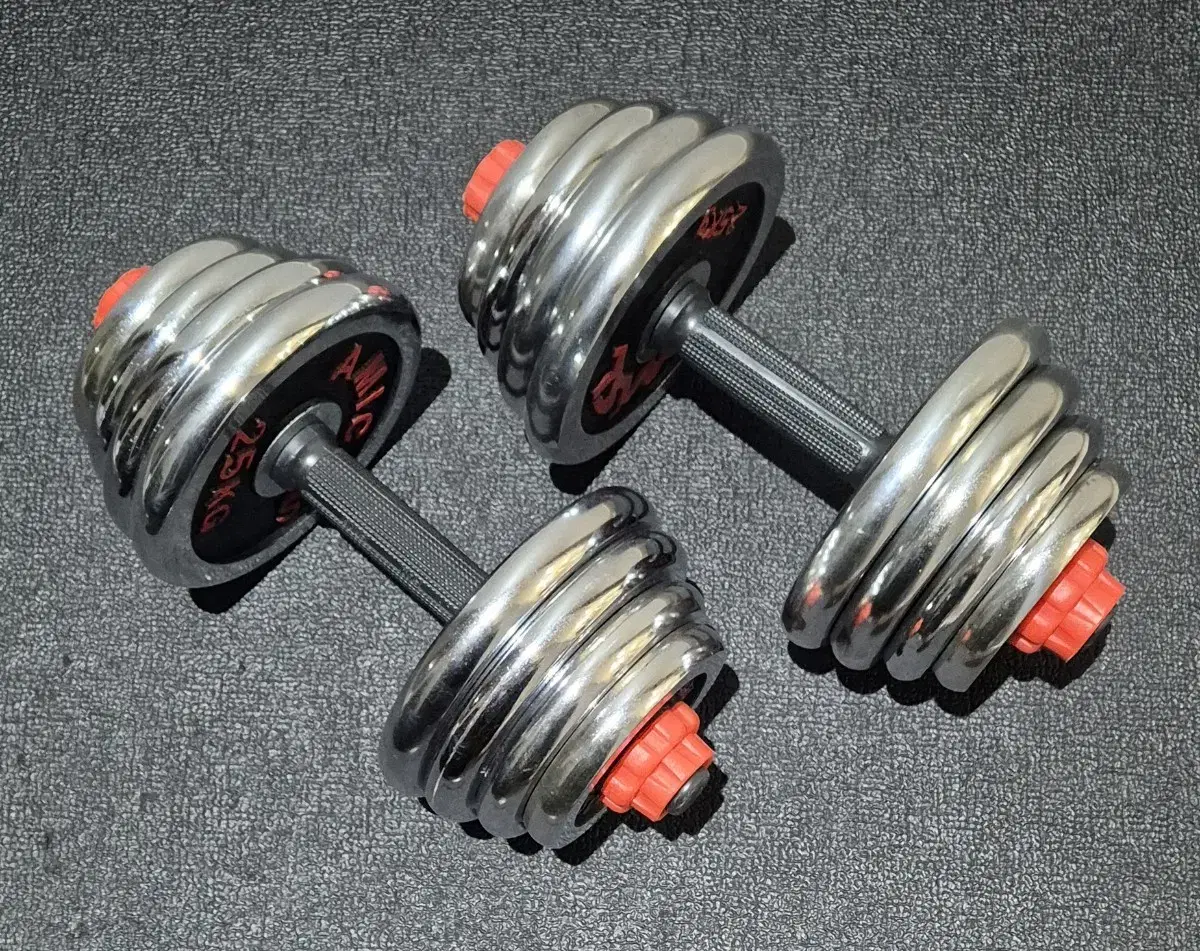 (무료배송) 30KG 세트 크롬 조립식 무게조절덤벨 아령 원판