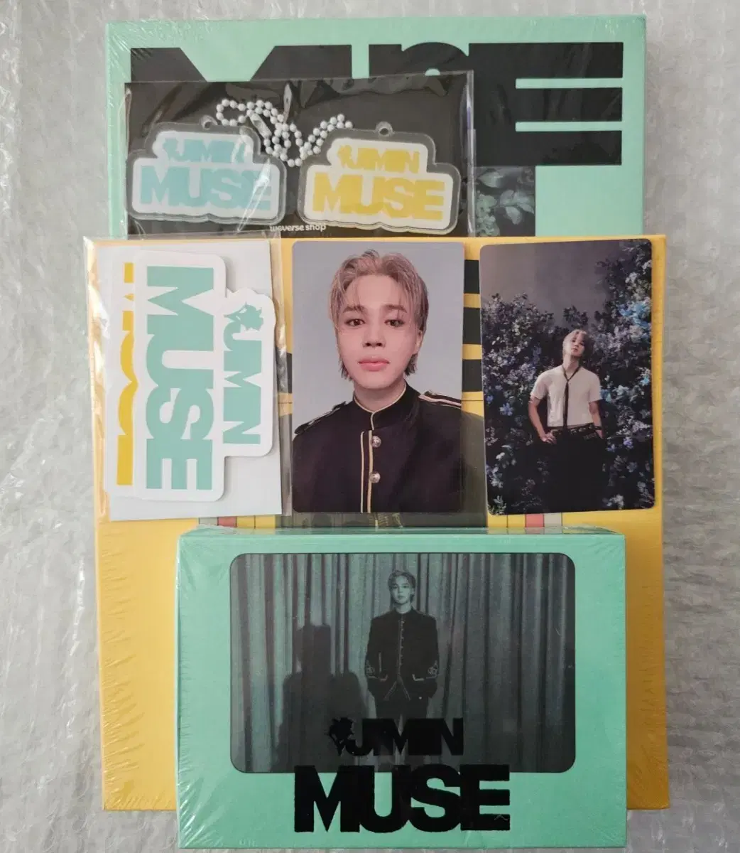 방탄 지민 (미개봉) 뮤즈 2버전 + 위버스버전 앨범 세트 (위버스