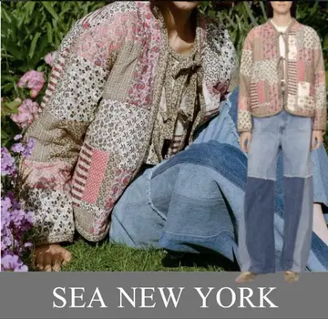 SALE 택 포함 새상품 sea new york 퀼팅 자켓 S