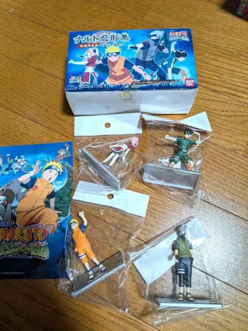 나루토 닌자 모음집 특별 한정판 미카즈키 섬 세트 4개 세트