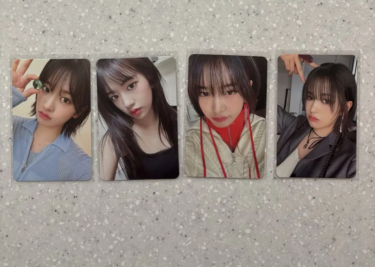 아이브 유진 포카 4종