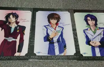 새상품 기동전사 건담 SEED DESTINY 캐릭터 포스터 3종 세트
