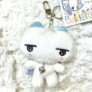 고양이 키링 키링 마스코트 스트랩 한국 한정판 wawa109
