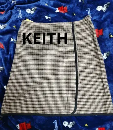 KEITH 키이스 체크 스커트 랩 스커트 스타일 48호 클리닝 완료