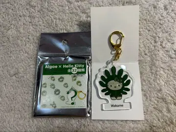 오사카 엑스포 일본관 한정판 헬로키티 해조 아크릴 키링