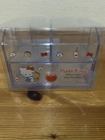 산리오 헬로키티 화장품 케이스 타이니 참 팬시 소품함