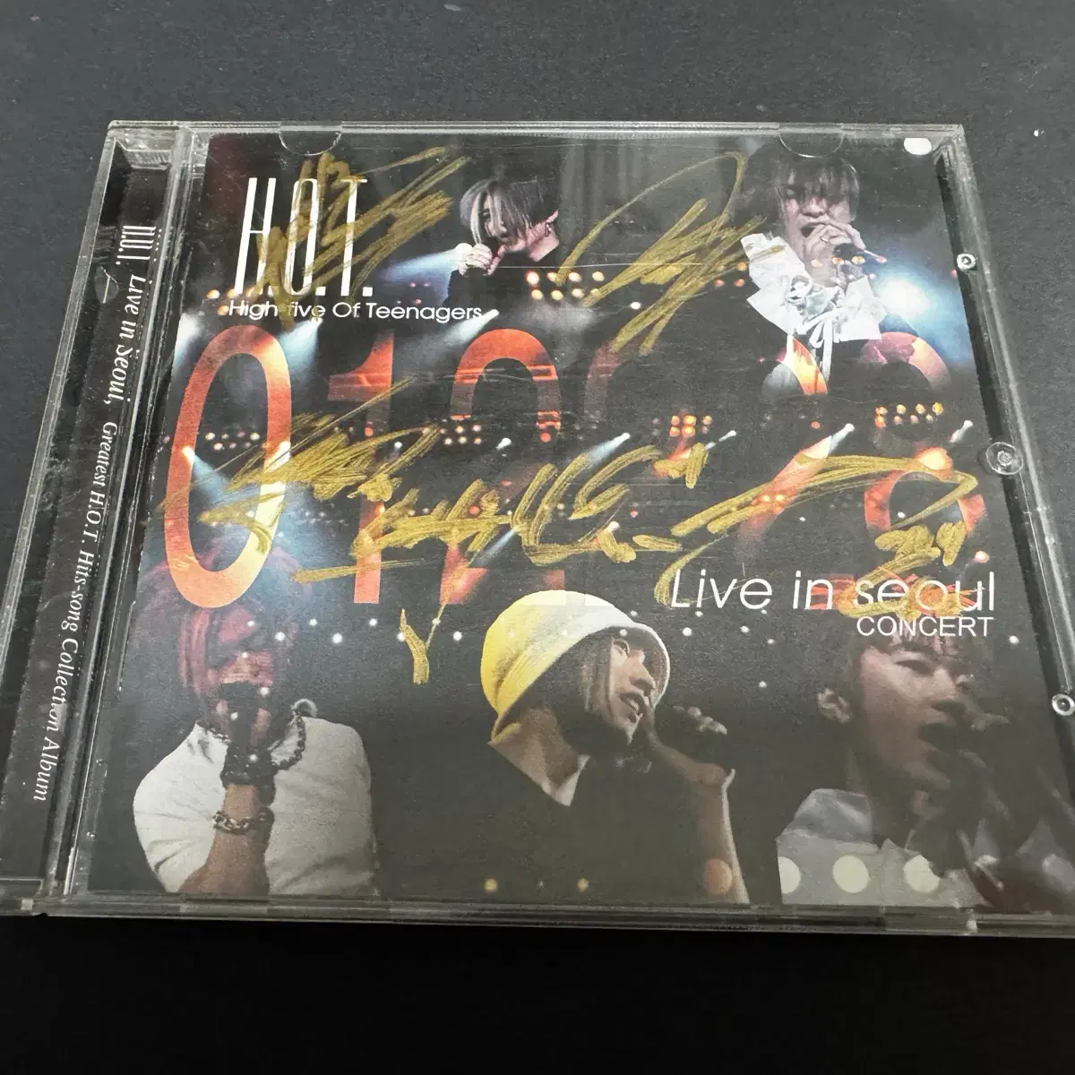 H.O.T live in seoul 싸인 CD