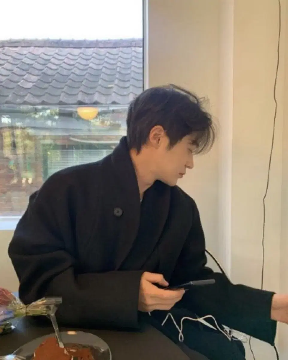 르메르 티베탄 코트 블랙 46