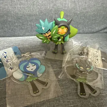 오가폰 메모 스탠드 & 아크릴 키링 2개 세트