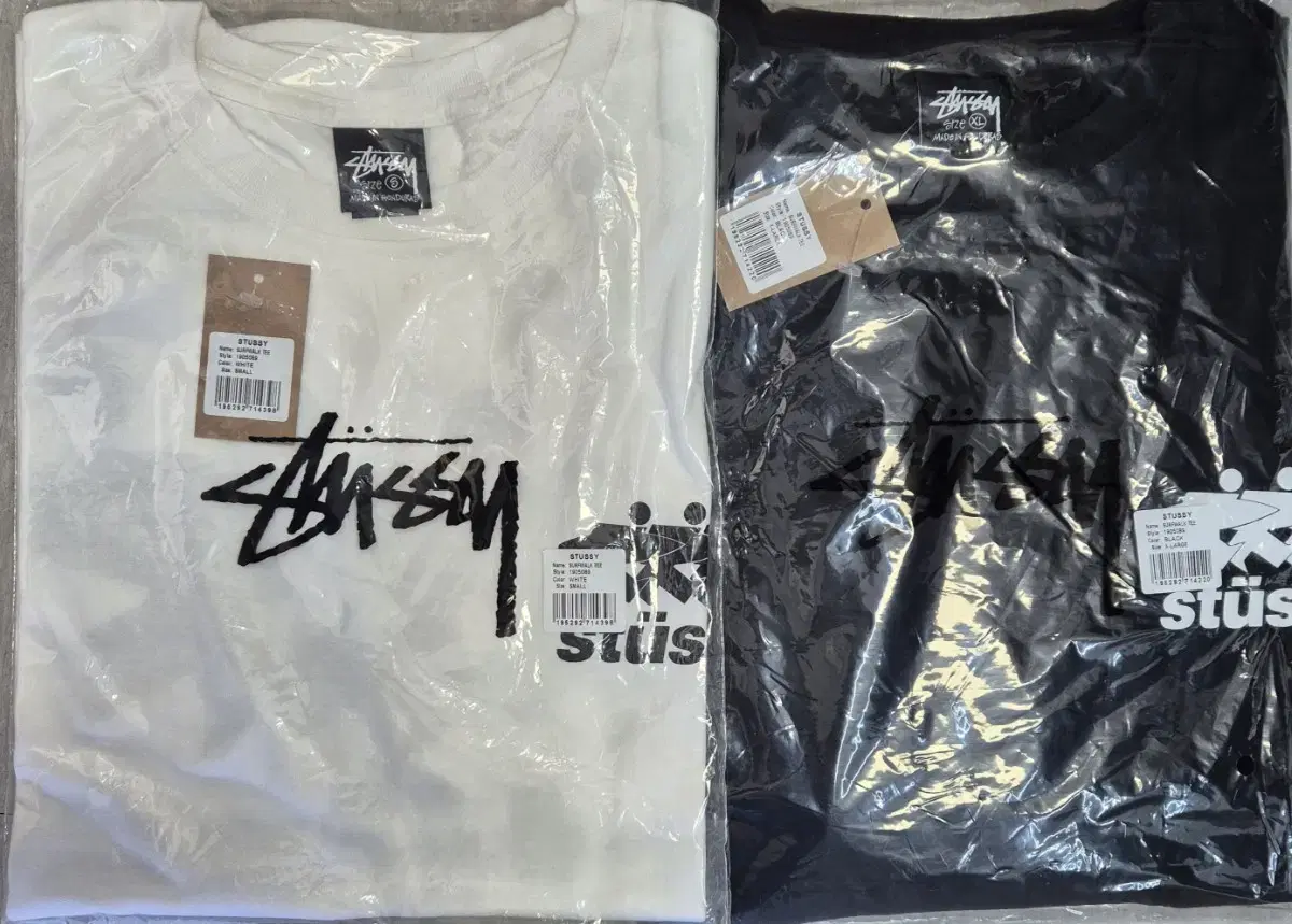 (정품)STUSSY 서프워크 반팔