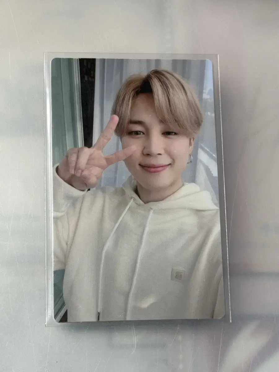 방탄소년단 be 에센셜 엠투유 럭드 지민 포카 m2u 한정판 bts