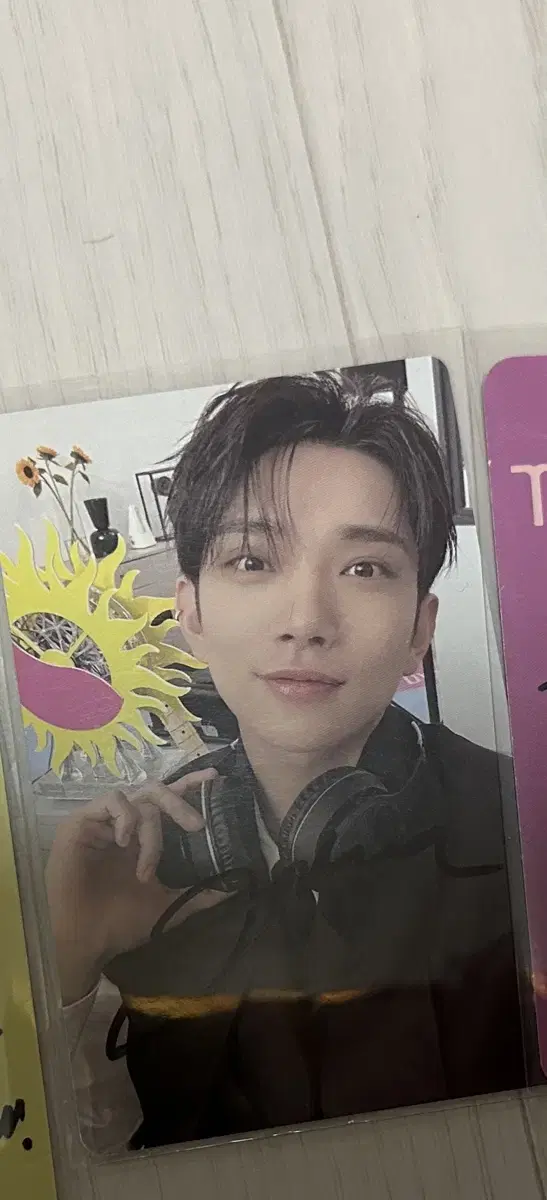 세븐틴 조슈아 싸인포토카드