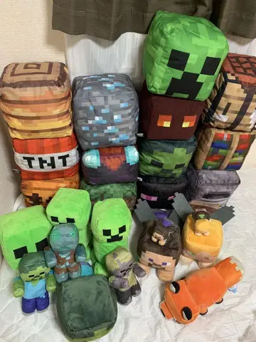 Minecraft 봉제 인형 세트