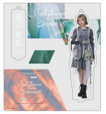 후지요시 카린 아크릴 스탠드 키링 IWTC
