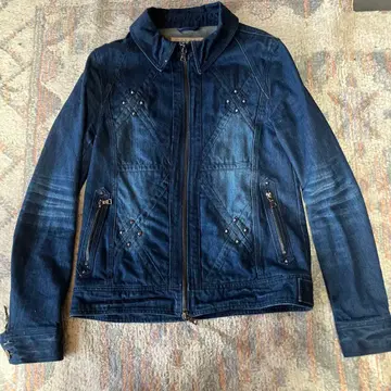 VICEFAIRY 다크 블루 데님 자켓 완판템