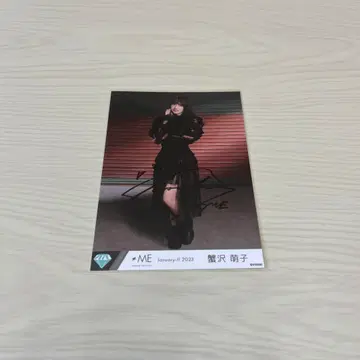 노이미 브로마이드 카니사와 모에코 자필 복숭아색 데이 블레이크