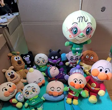 호빵맨 봉제 인형 세트