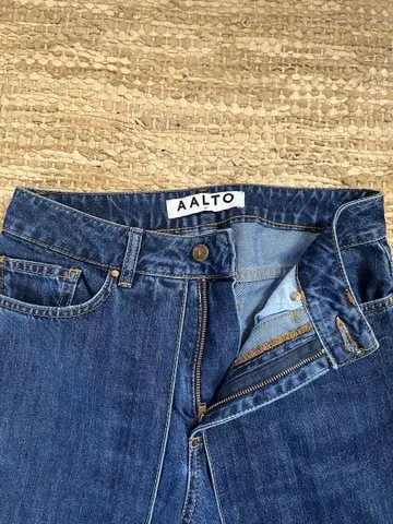 AALTO 플리츠 데님