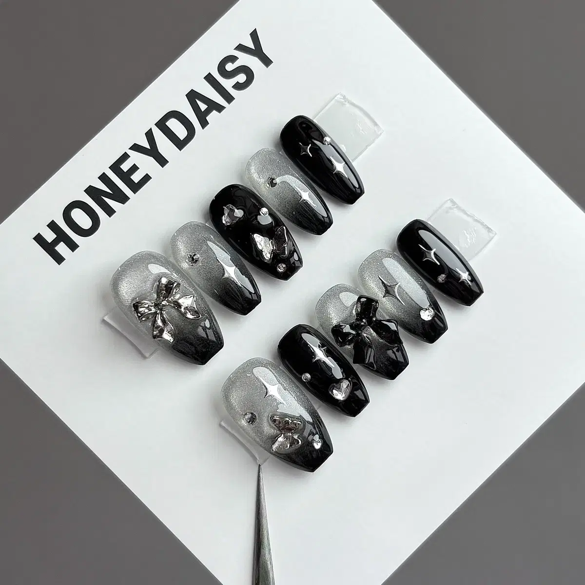 Butterfly Magnet Gra Handmade Nail Tips New Product