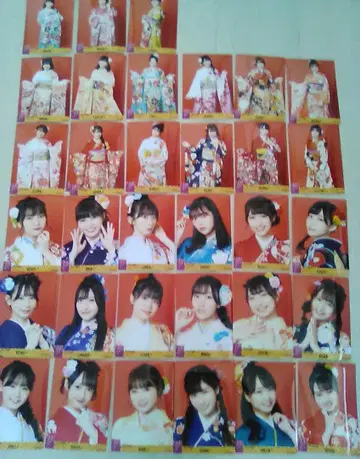 NMB48 2021년 후리소데 브로마이드 33종류 42장 세트