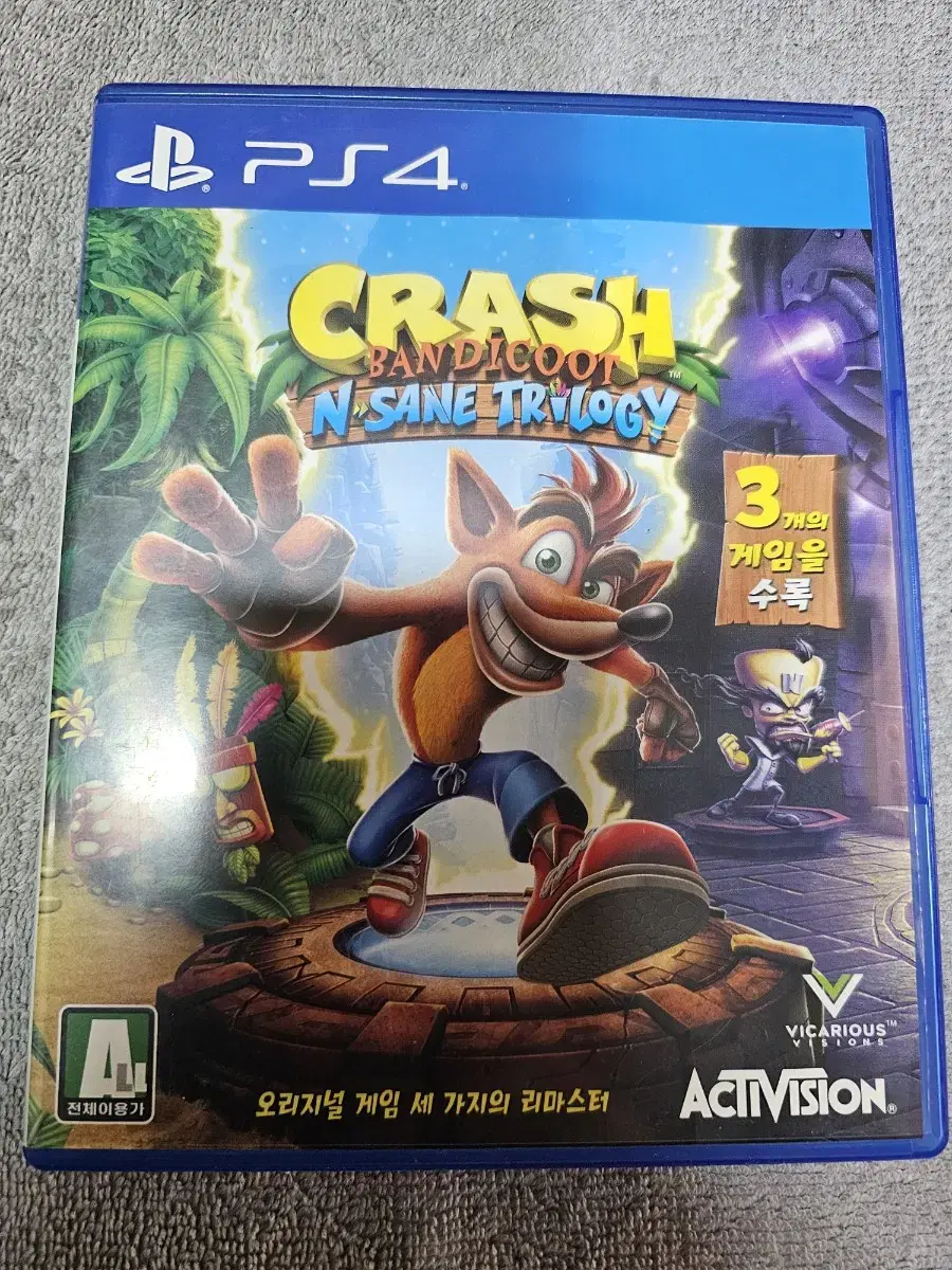 PS4 플스4 크래쉬 밴디쿳 CRASH BANDICOOT