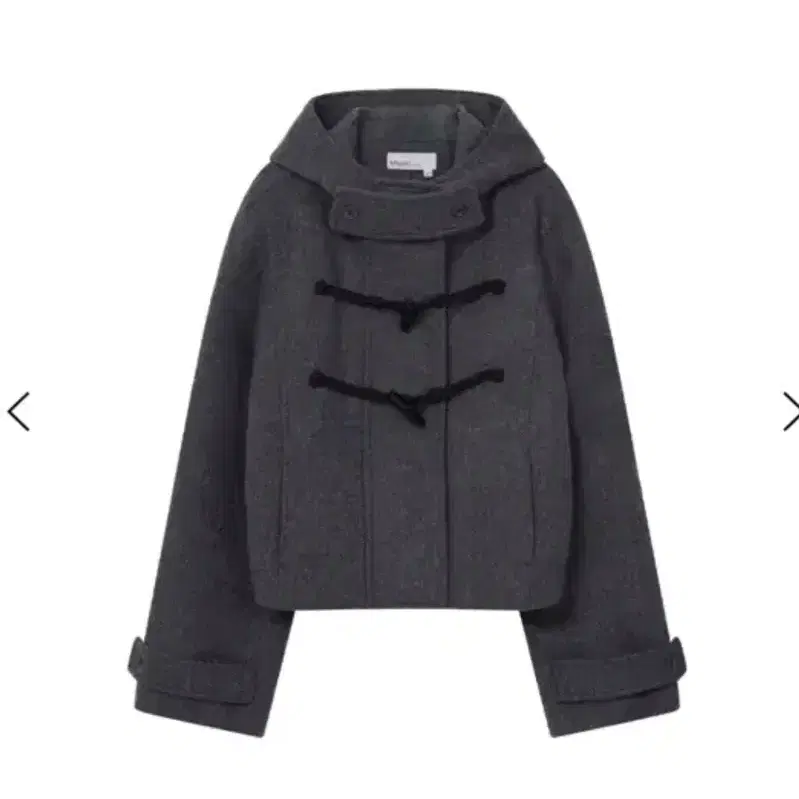 コート [MISEKI SEOUL] Duffle hoodie short coat GREY Shop 미세키서울코트 on Bunjang Global Site - No more Korean