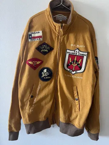 아비렉스 TOPGUN 집업 자켓