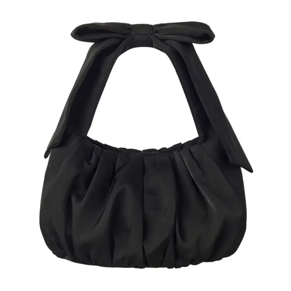 韓国商品/HOKUSPOKUS Pearl Stud Ribbon Bag HOKUSPOKUS Pearl Studded Ribbon Bag Black (New Item) on