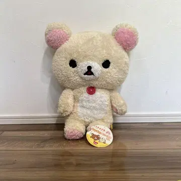 산엑스 리락쿠마 폭신폭신 봉제 인형 XL 코리락쿠마