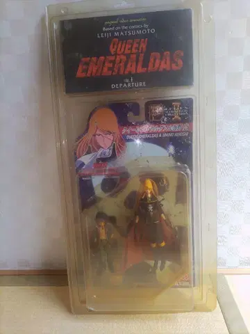 맥잠 퀸 에메랄다스 & 우미노 히로 피규어 VHS 비디오 포함 미개봉