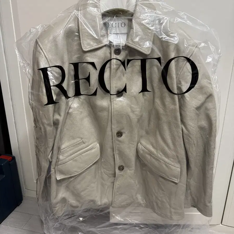 [RECTO] / ☆ 25SS VINTAGE WASHING LEATHER CHORE JACKET RECTO | 렉토 Recto Vintage Washed Leather Chore Jacket #렉토