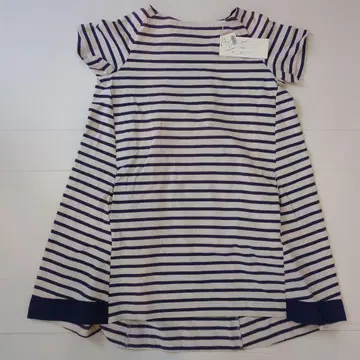 사카이 럭 15ss 반팔 원피스/1/네이비 택 포함 미사용 새상품