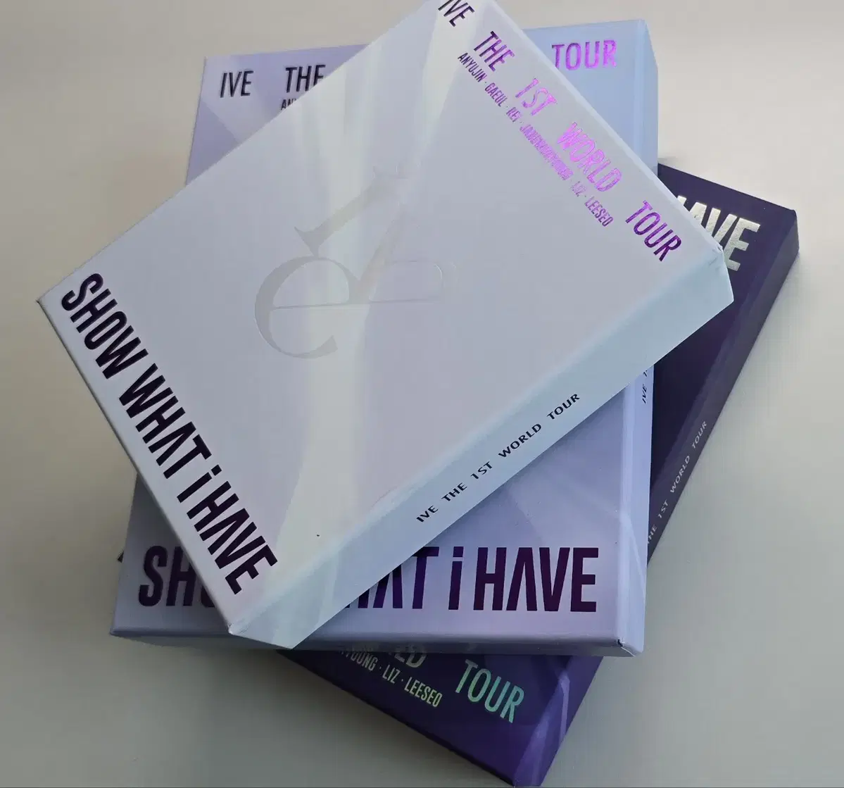 공식 일본포카 증정)아이브 월드투어 콘서트 블루레이, DVD, 키트 3종
