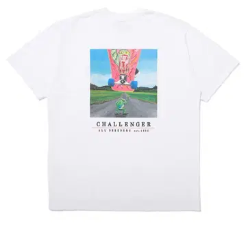 CHALLENGER FROG TEE 티셔츠 화이트