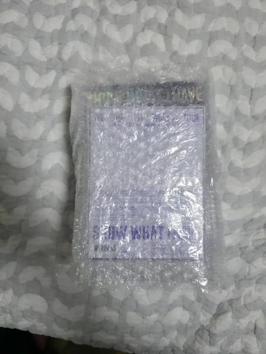 아이브 월드투어 블루레이 dvd 키트 세트 미개봉